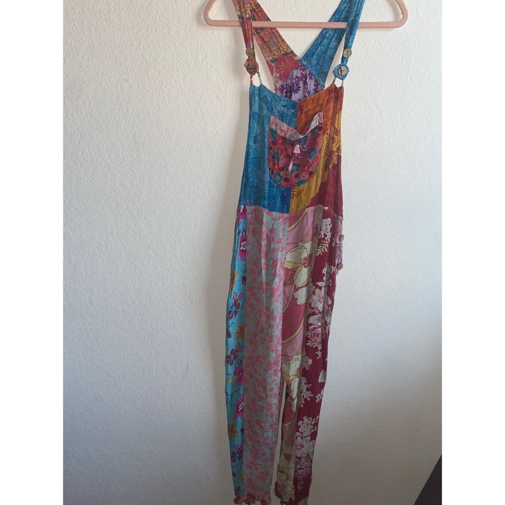 Boston Proper Boho Multicolor Patchwork Vibrant H… - image 2